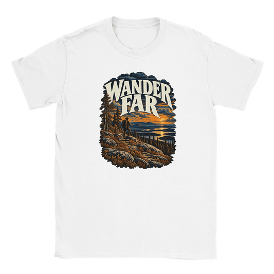 Wander Far - T-shirt - Rather Be In Finland