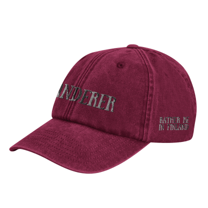 Wanderer - Vintage Cotton Dad Hat - Rather Be In Finland
