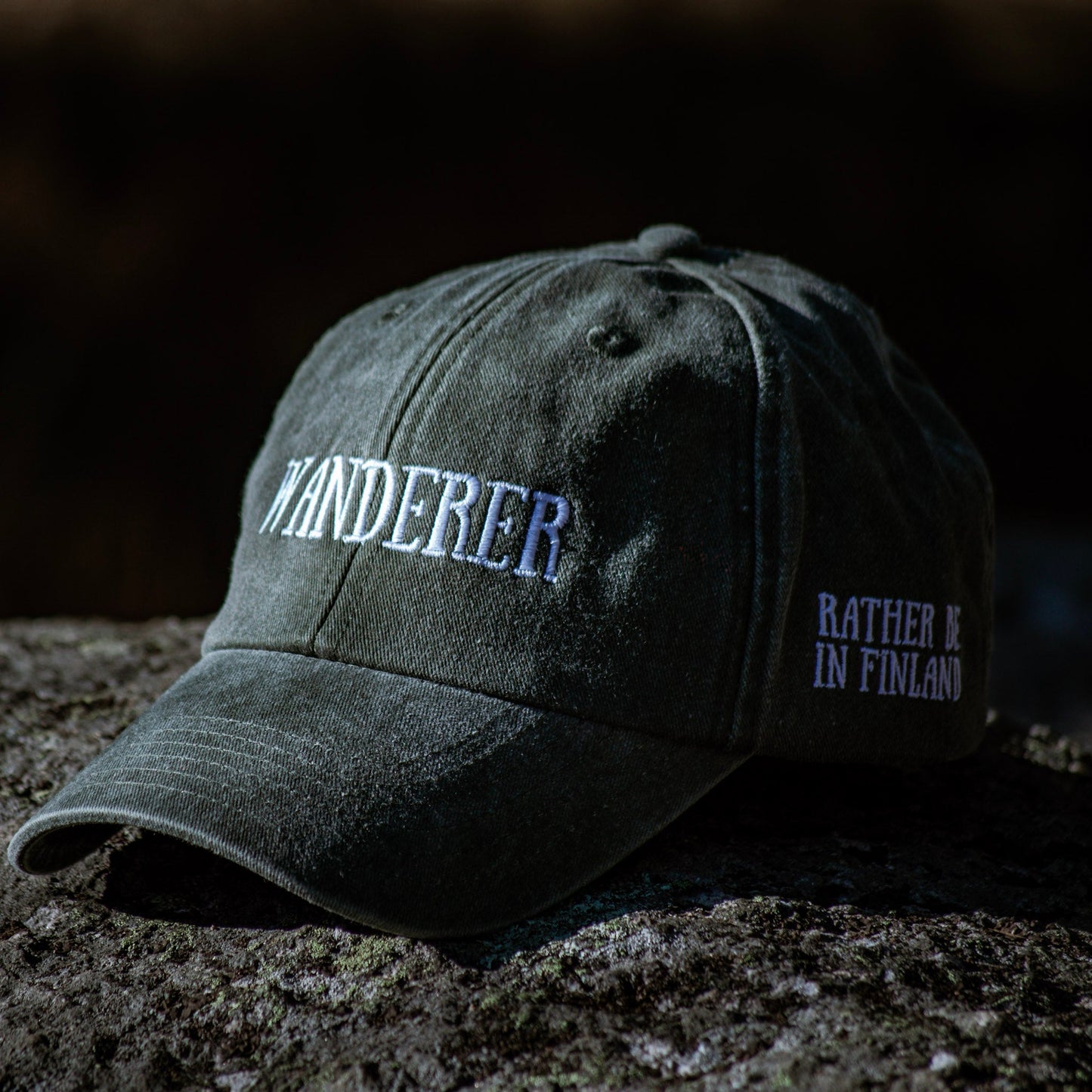 Wanderer - Vintage Cotton Dad Hat - Rather Be In Finland