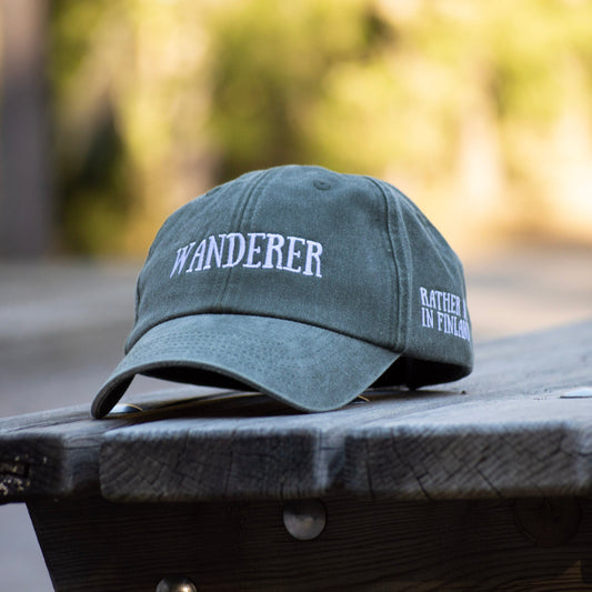 Wanderer - Vintage Cotton Dad Hat - Rather Be In Finland