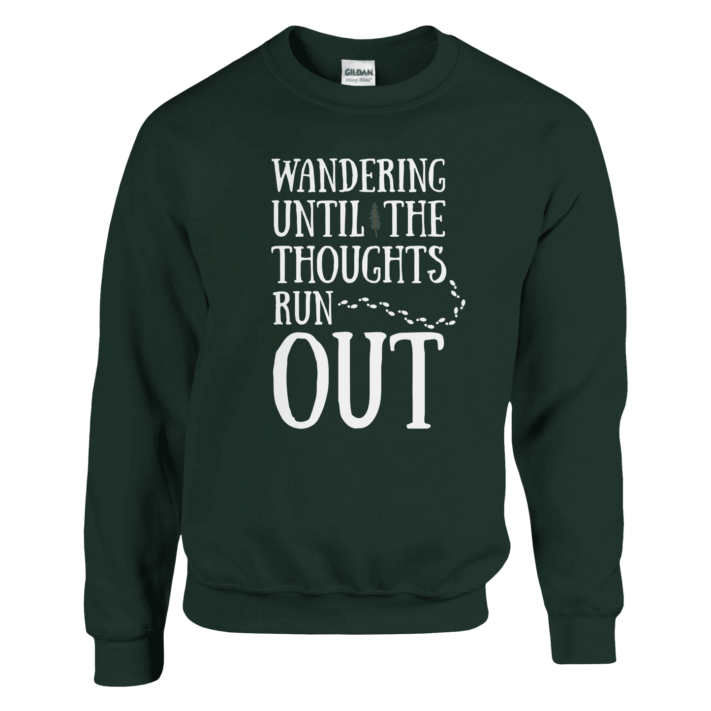 Wandering Until the Thoughts Run Out - Sweatshirt - Rather Be In Finland