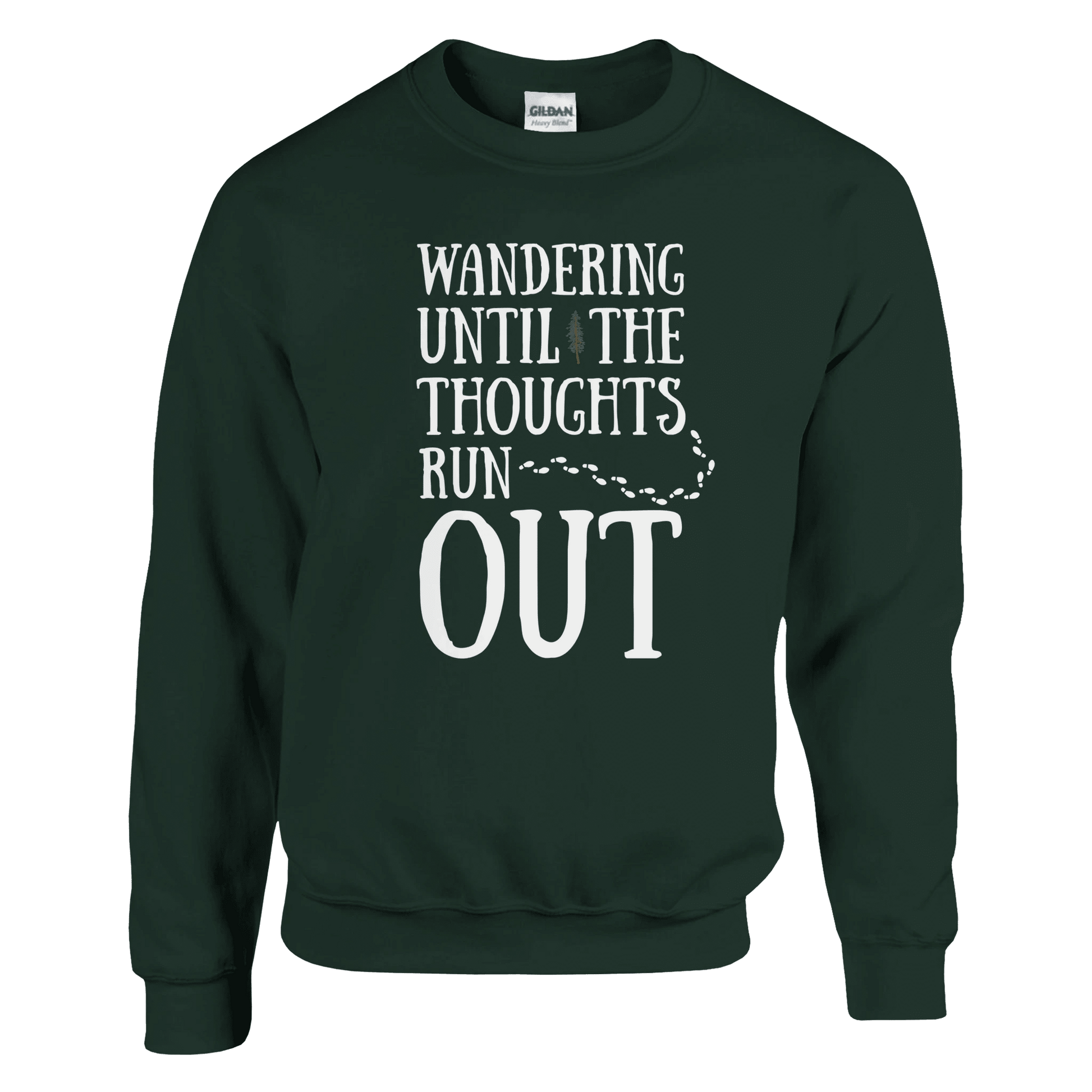 Wandering Until the Thoughts Run Out - Sweatshirt - Rather Be In Finland