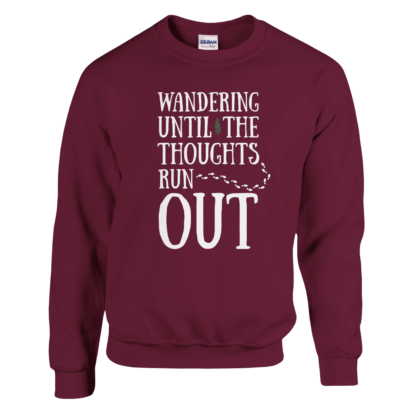 Wandering Until the Thoughts Run Out - Sweatshirt - Rather Be In Finland