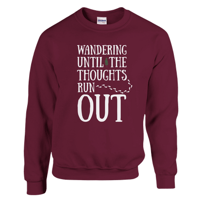 Wandering Until the Thoughts Run Out - Sweatshirt - Rather Be In Finland