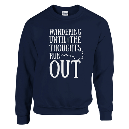 Wandering Until the Thoughts Run Out - Sweatshirt - Rather Be In Finland