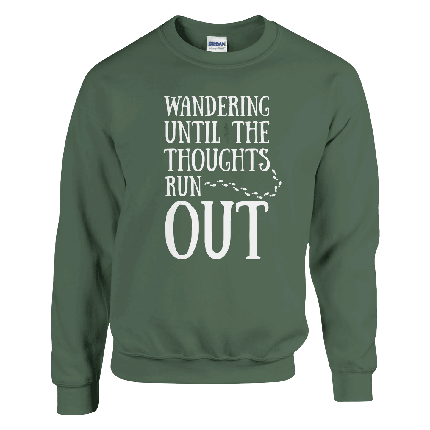 Wandering Until the Thoughts Run Out - Sweatshirt - Rather Be In Finland
