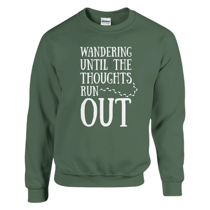 Wandering Until the Thoughts Run Out - Sweatshirt - Rather Be In Finland