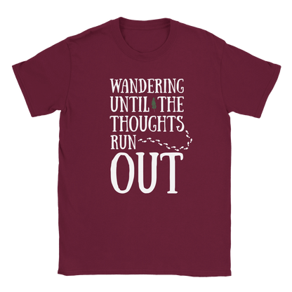 Wandering Until the Thoughts Run Out - T-shirt - Rather Be In Finland