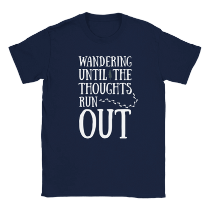 Wandering Until the Thoughts Run Out - T-shirt - Rather Be In Finland