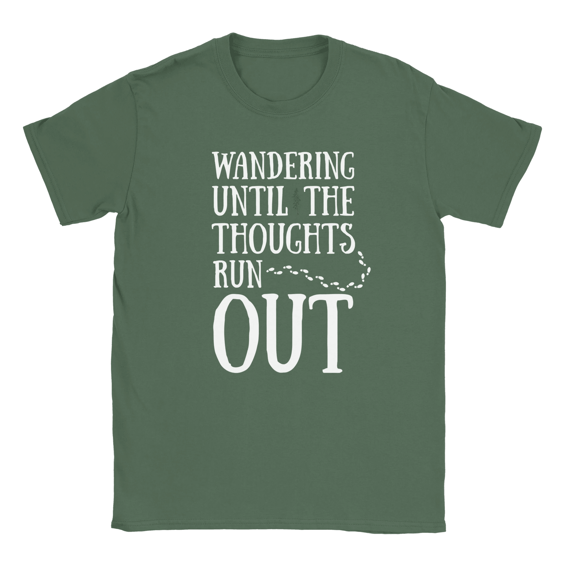 Wandering Until the Thoughts Run Out - T-shirt - Rather Be In Finland