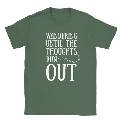 Wandering Until the Thoughts Run Out - T-shirt - Rather Be In Finland