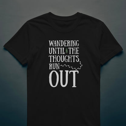 Wandering Until the Thoughts Run Out - T-shirt - Rather Be In Finland