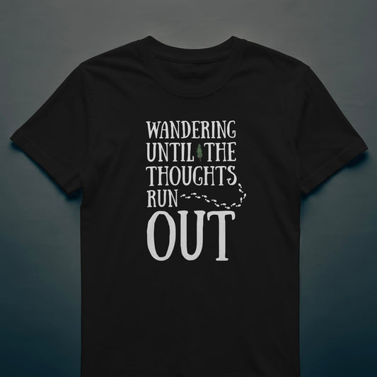 Wandering Until the Thoughts Run Out - T-shirt - Rather Be In Finland