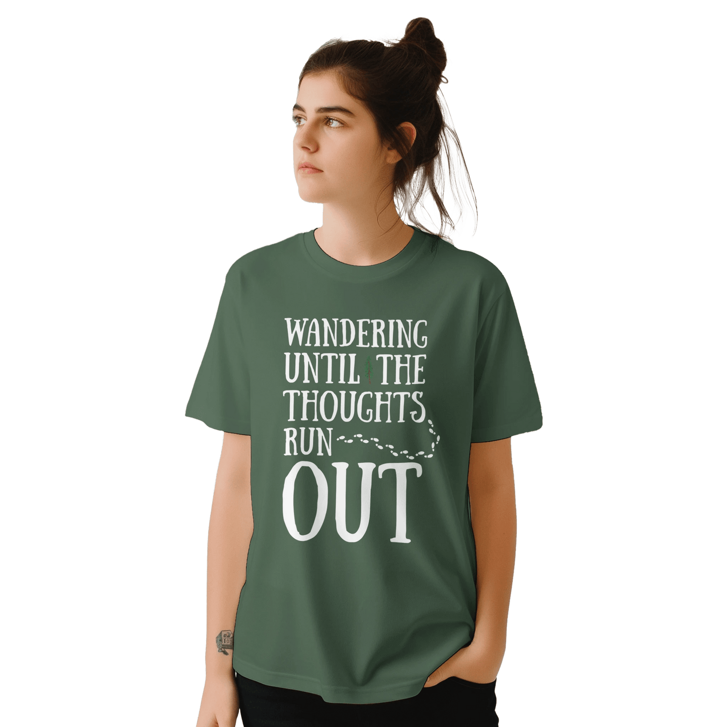 Wandering Until the Thoughts Run Out - T-shirt - Rather Be In Finland