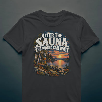 World Can Wait - Sauna - T-shirt