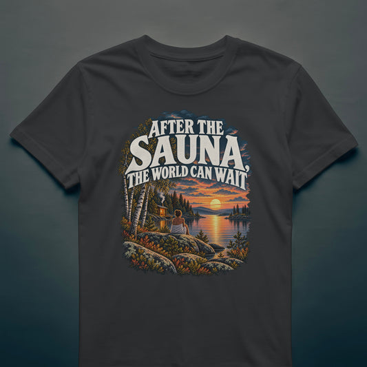 World Can Wait - Sauna - T-shirt